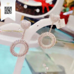 Bông Tai Kim Cương B17715 Long Ngọc luxury