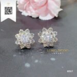 Bông Tai Kim Cương B17817 Dương Trần Daimond