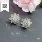Bông Tai Kim Cương B17817 Kim Cương Giá Tốt