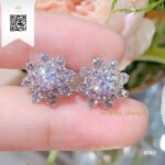 Bông Tai Kim Cương B17817 Trần Dương Daimond Long Ngọc Luxury