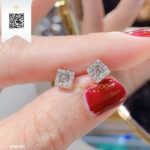 Bông Tai Kim Cương B183121 Kim Cương Giá Tốt