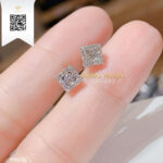 Bông Tai Kim Cương B183121 Trần Dương Daimond Long Ngọc Luxury