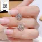 Bông Tai Kim Cương B183171 Trần Dương Daimond Long Ngọc Luxury