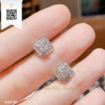 Bông Tai Kim Cương B18399 Trần Dương Daimond Long Ngọc Luxury