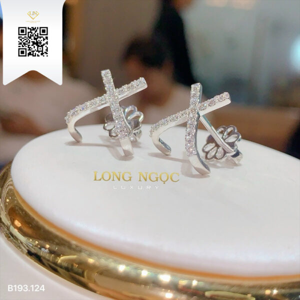 Bông Tai Kim Cương B193124 Dương Trần Daimond