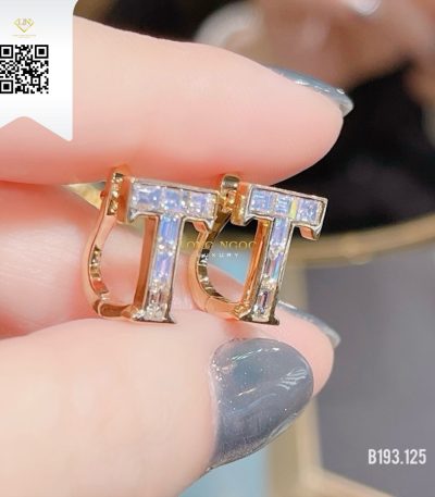 Bông Tai Kim Cương B193125 Dương Trần Daimond