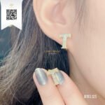 Bông Tai Kim Cương B193125 Kim Cương Giá Tốt