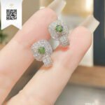 Bông Tai Kim Cương B19820 Kim Cương Giá Tốt