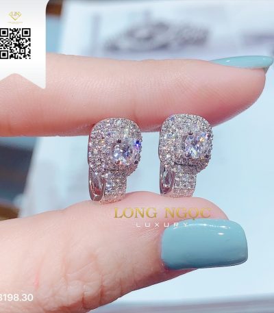 Bông Tai Kim Cương B19830 Dương Trần Daimond