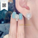 Bông Tai Kim Cương B19830 Long Ngọc luxury