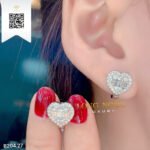 Bông Tai Kim Cương B20427 Kim Cương Giá Tốt