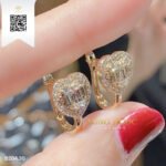Bông Tai Kim Cương B20430 Kim Cương Giá Tốt
