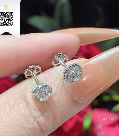 Bông Tai Kim Cương B206179 Dương Trần Daimond
