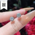 Bông Tai Kim Cương B206179 Kim Cương Giá Tốt