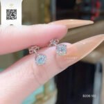 Bông Tai Kim Cương B206182 Kim Cương Giá Tốt