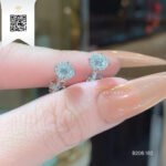 Bông Tai Kim Cương B206182 Trần Dương Daimond Long Ngọc Luxury