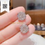 Bông Tai Kim Cương B206209 Trần Dương Daimond Long Ngọc Luxury