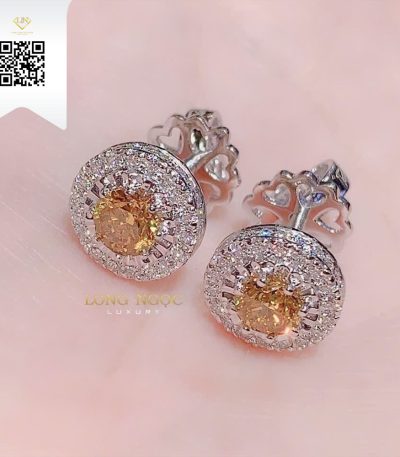 Bông Tai Kim Cương B206238 Dương Trần Daimond
