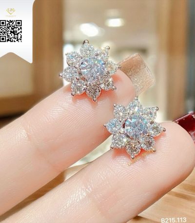 Bông Tai Kim Cương B215113 Dương Trần Daimond