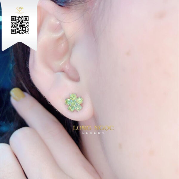 Bông Tai Kim Cương B2229 Dương Trần Daimond