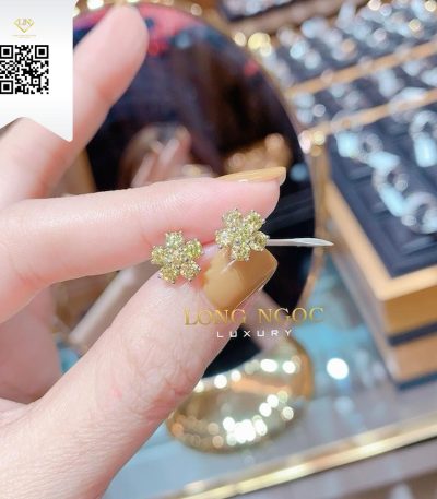 Bông Tai Kim Cương B2229 Kim Cương Giá Tốt