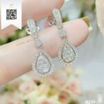 Bông Tai Kim Cương B234 Trần Dương Daimond Long Ngọc Luxury