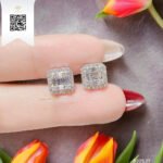 Bông Tai Kim Cương B23517 Kim Cương Giá Tốt