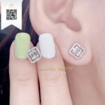 Bông Tai Kim Cương B23521 Trần Dương Daimond Long Ngọc Luxury