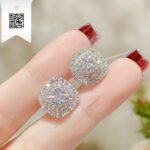 Bông Tai Kim Cương B23768 Dương Trần Daimond
