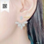 Bông Tai Kim Cương B2492 Kim Cương Giá Tốt