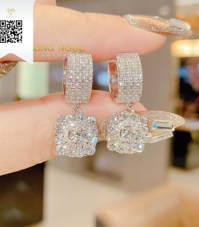 Bông Tai Kim Cương B253 Dương Trần Daimond