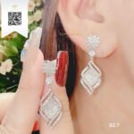 Bông Tai Kim Cương B27 Trần Dương Daimond Long Ngọc Luxury