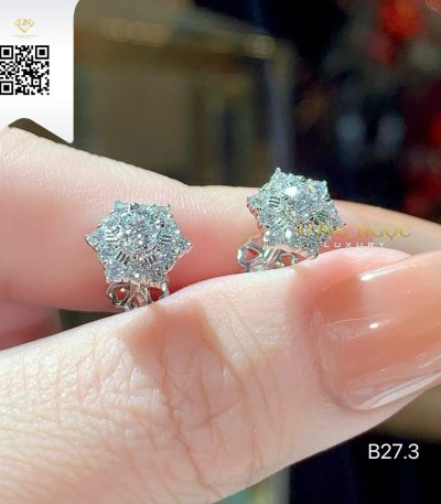 Bông Tai Kim Cương B273 Dương Trần Daimond