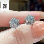 Bông Tai Kim Cương B273 Trần Dương Daimond Long Ngọc Luxury