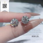 Bông Tai Kim Cương B28125 Dương Trần Daimond