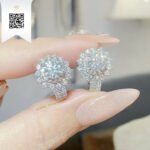 Bông Tai Kim Cương B2919 Long Ngọc luxury