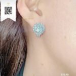 Bông Tai Kim Cương B2919 Trần Dương Daimond Long Ngọc Luxury