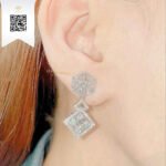 Bông Tai Kim Cương B2921 Trần Dương Daimond Long Ngọc Luxury