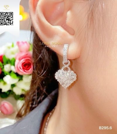Bông Tai Kim Cương B2956 Dương Trần Daimond