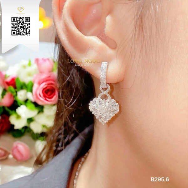 Bông Tai Kim Cương B2956 Dương Trần Daimond