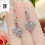 Bông Tai Kim Cương B2956 Kim Cương Giá Tốt