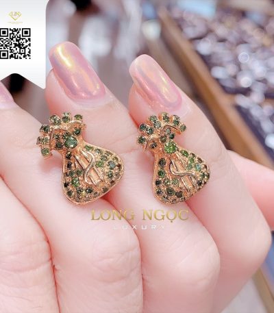 Bông Tai Kim Cương B30228 Dương Trần Daimond