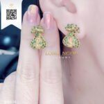 Bông Tai Kim Cương B30228 Trần Dương Daimond Long Ngọc Luxury