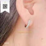 Bông Tai Kim Cương B3083 Kim Cương Giá Tốt