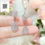 Bông Tai Kim Cương B310 Kim Cương Giá Tốt