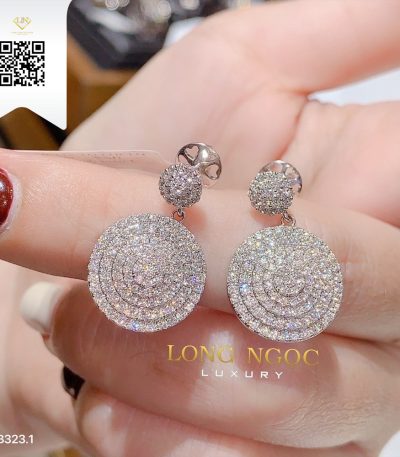 Bông Tai Kim Cương B3231 Dương Trần Daimond