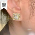 Bông Tai Kim Cương B3252 Long Ngọc luxury