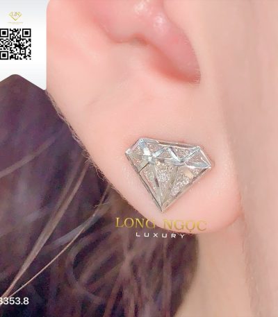 Bông Tai Kim Cương B3538 Dương Trần Daimond