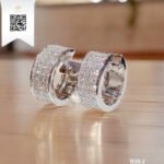 Bông Tai Kim Cương B362 Kim Cương Giá Tốt