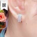 Bông Tai Kim Cương B362 Long Ngọc luxury